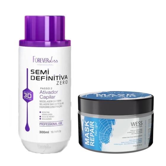 Imagem de Forever Atv. SemiDefinitiva 300ml+ Wess Mask Repair 180g