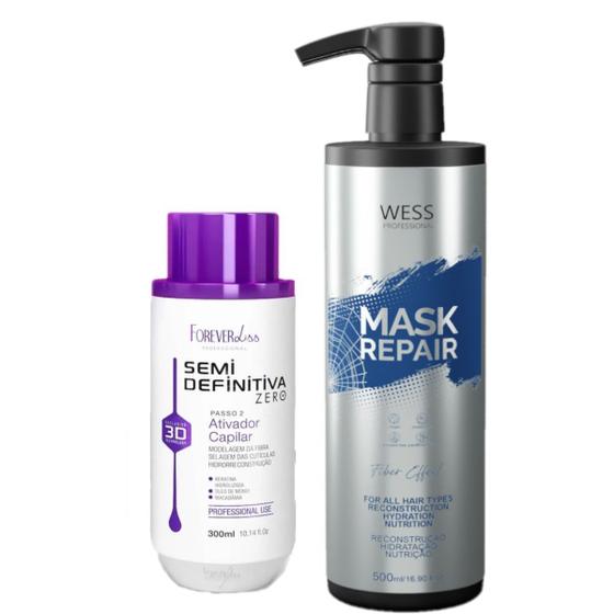 Imagem de Forever Atv. SemiDefinitiva 300ml+ Wess Mask Repair 500ml