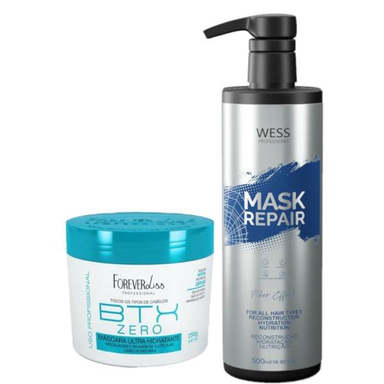 Imagem de Forever Botox Zero 250g + Wess Mask Repair 500ml