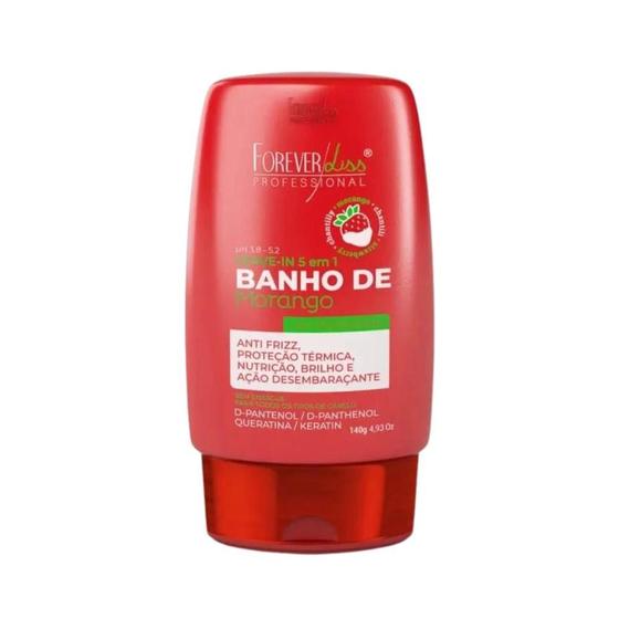 Imagem de Forever Liss Banho de Morango Leave-In 140g