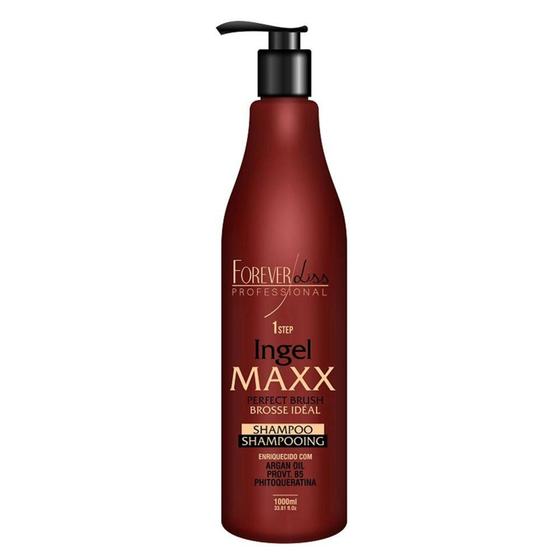 Forever Liss Ingel Maxx Progressiva Step 1 - Shampoo de Limpeza Profunda - Forever Liss Professional