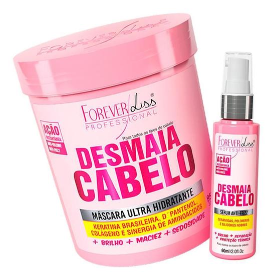 Imagem de Forever Liss Máscara Desmaia Cabelo 950G + Sérum 60Ml