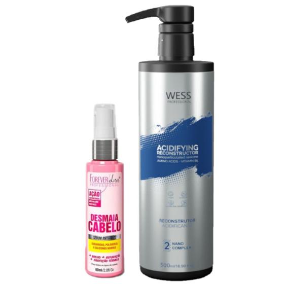 Imagem de Forever Serum Desmaia Cabelo 60ml+ Wess Nano Passo 2 - 500ml