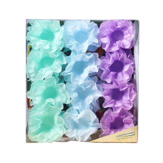 Imagem de Form Happy 3 Tons Seda Candy Col-Lilas/Azul/Verde