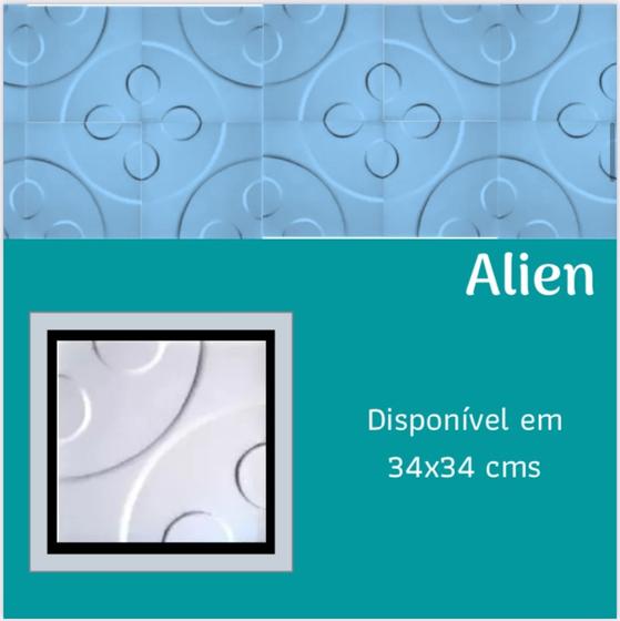 Forma 3d em ABS 1mm Virgem modelo Alien 34x34cms - Dynamic Formas - Formas  e Assadeiras - Magazine Luiza