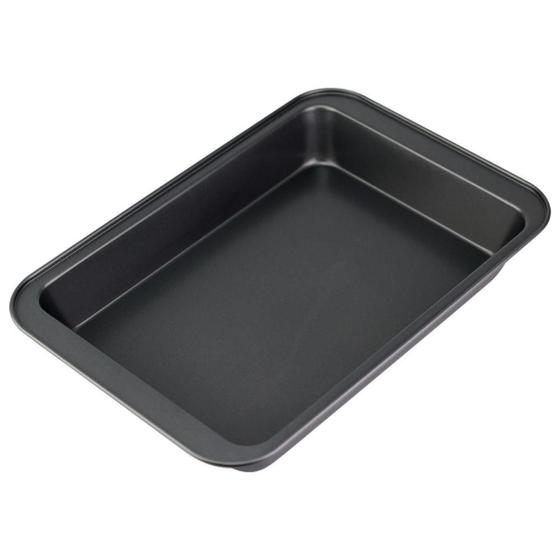 Forma Assadeira Alta Retangular Antiaderente Carbono 42cm é boa?