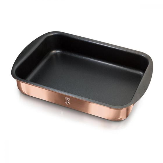 Imagem de Forma Assadeira Antiaderente Cozinha Não Gruda  Alimentos Utensílios Fornos Assar Receitas Bolos  Oferta Presente Casamento