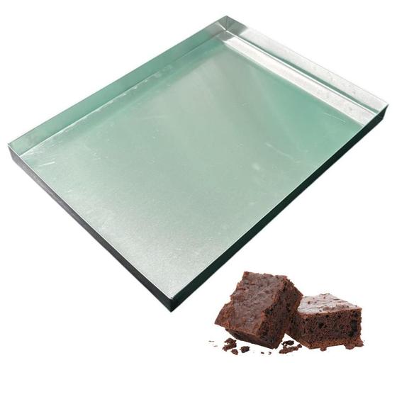 Imagem de Forma Assadeira De Brownie Retangular - 40X30X3 Cm