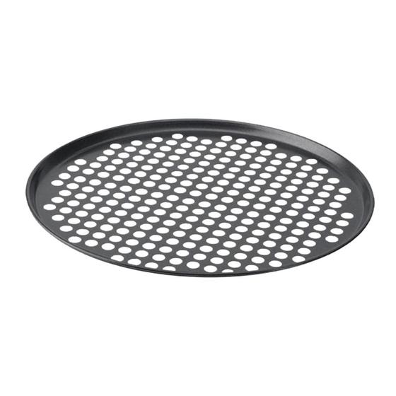 Forma Assadeira Pizza Furada 31,5Cm Antiaderente - Booglee Menor preço em Forma Assadeira Pizza Furada 31,5Cm Antiaderente - Booglee