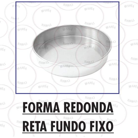 Imagem de Forma assadeira redonda reta 15x10