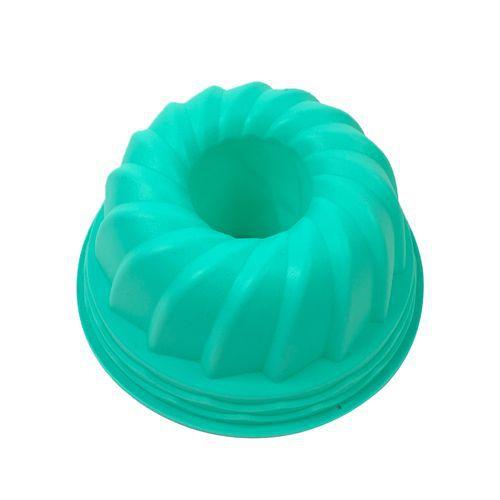 Imagem de Forma Assadeira Silicone Redonda Flexível Bolo Torta 23,5cm