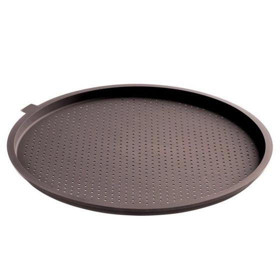 Imagem de Forma Assadeira Tapete Folha Silicone Pizza Redonda 34,5Cm