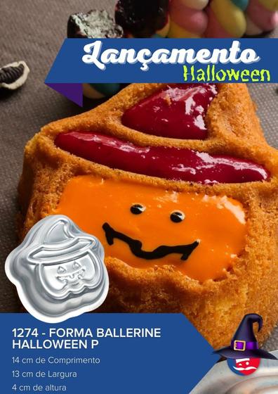 Imagem de Forma Ballerine Halloween Pequena Caparroz 14x3cm (1274)