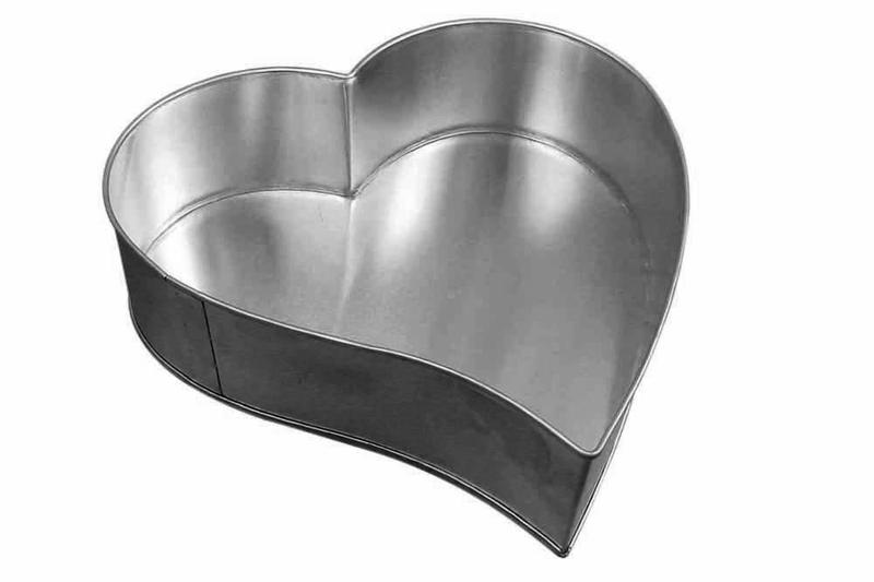 Imagem de Forma Bolo De 1 Kg Coração Assadeira Em Alumínio