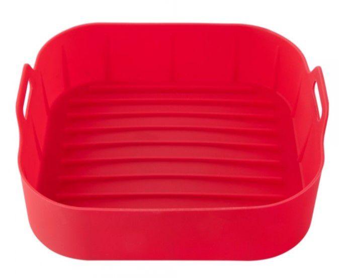 Forma Cesto Assadeira Silicone Air Fryer Quadrado 19cm Alça é ruim? Forma Cesto Assadeira Silicone Air Fryer Quadrado 19cm Alça é boa?