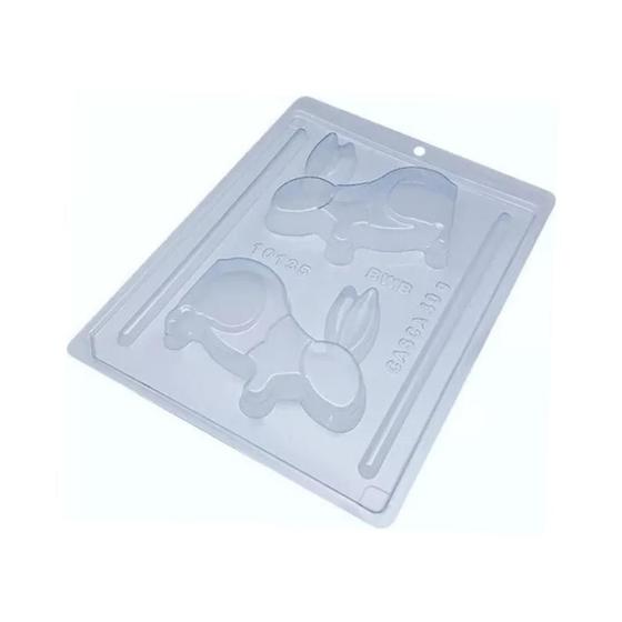 Imagem de Forma com Silicone 3 Partes Coelho Pulando 10135 BWB un