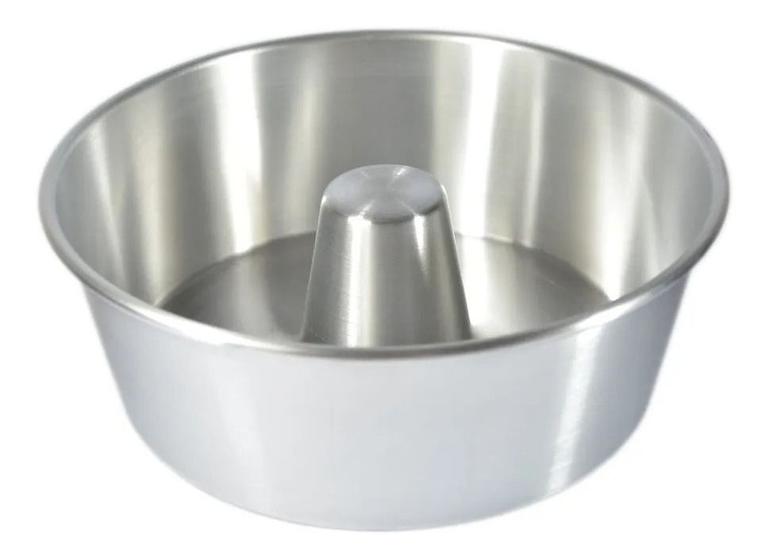 Forma Com Tubo Para Pudim Em Alumínio 26x11cm - ARNIX