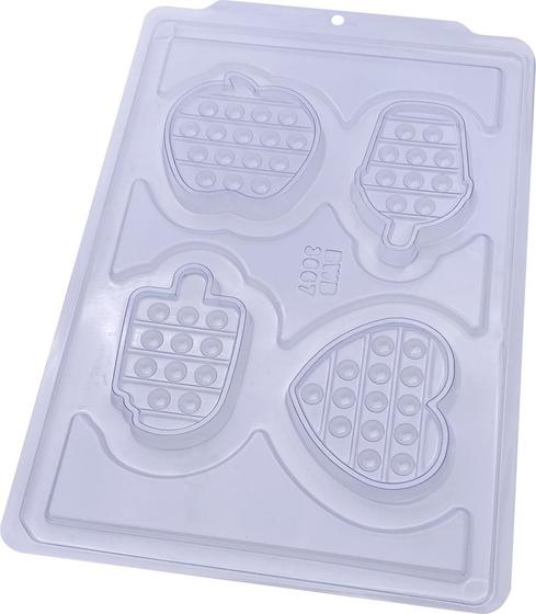 Imagem de Forma de Acetato Forma Simples SP - Pop It Divertido 3667 - 01 Unidade - BWB