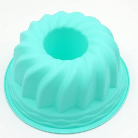 Imagem de Forma de Bolo 23x10,5CM Silicone N240100-2 Verde - Quanhe