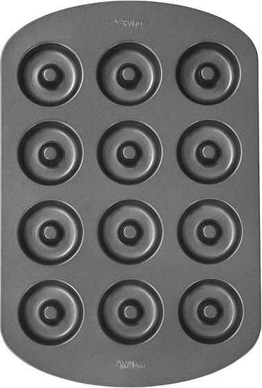 Imagem de Forma de Donut Pequena 12 Cavidades em Aço Inox