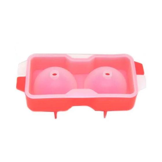 Imagem de Forma de gelo 2 bolas-silicone 9002 importado - IMP.