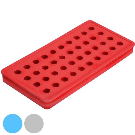 Imagem de Forma de Gelo 32 Cubos Redondos De Silicone Drinks Bebidas Free BPA