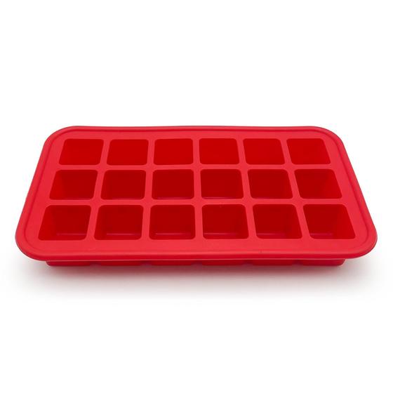 Imagem de Forma De Gelo De Silicone Para 18 Cubos - Mozcada