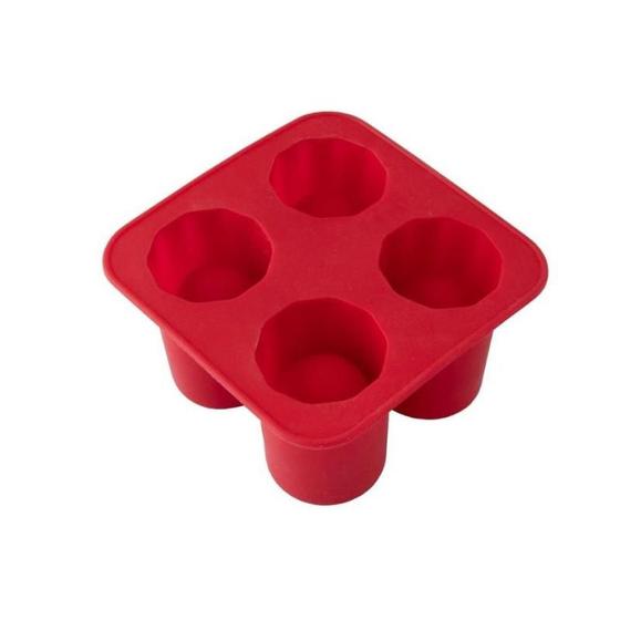 Imagem de Forma De Gelo Silicone Copo Drink Bebidas Molde Ice Shots