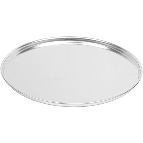 Imagem de Forma De Pizza Redonda Alumínio 35Cm Reforçada Assadeira