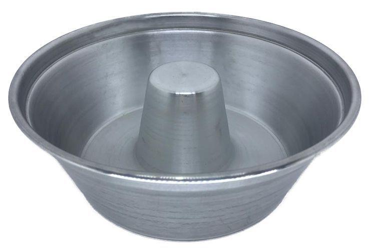 Forma de Pudim Bolo 22 Cm Alumínio Brilhante Menor preço em Forma de Pudim Bolo 22 Cm Alumínio Brilhante