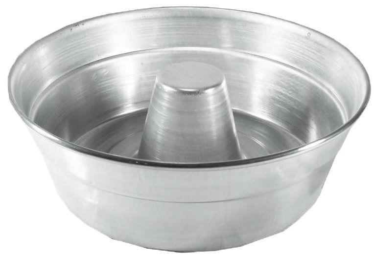 Imagem de Forma de Pudim Bolo Alumínio Para Padaria Com Cone - Número 28 cm