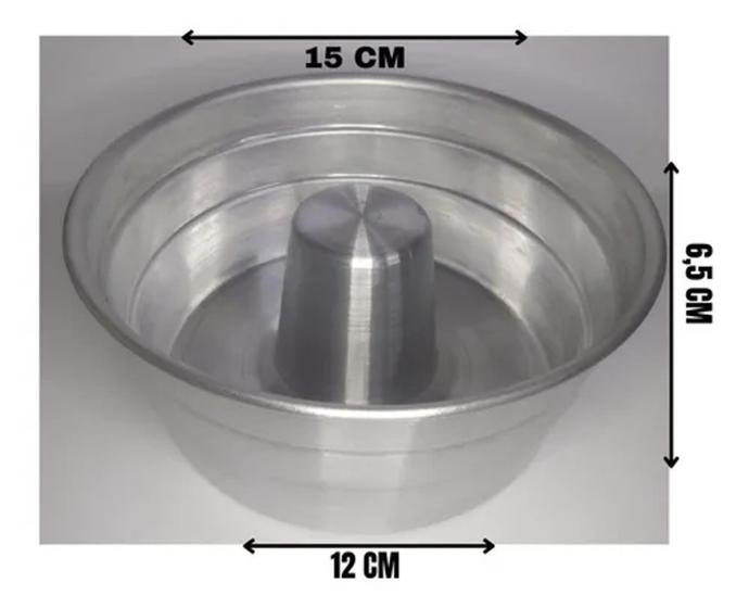 Imagem de Forma De Pudim Com Degrau 15 Cm - FORMAS PEREIRA