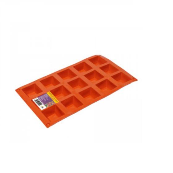 Imagem de Forma De Silicone 15 Cavidades Molde Cubo Chocolate Gelo