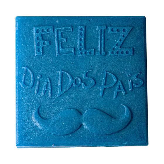 Imagem de Forma de Silicone Barra Feliz dia dos Pais Bigode Mod.2 Ib-1866