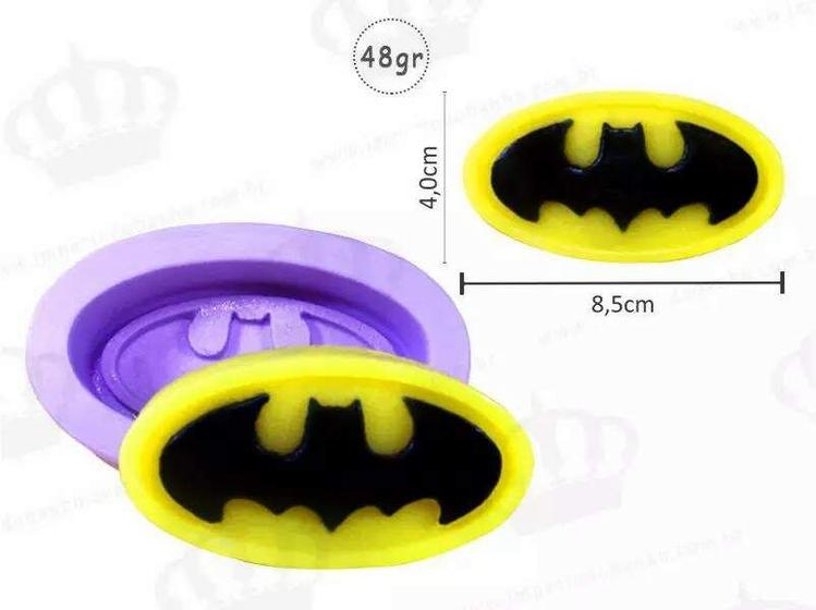 Imagem de Forma de Silicone Escudo Homem Morcego Ib-147 (Batman)