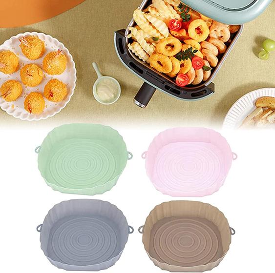 Fogli Per Disidratatore In Silicone 35,6x53,3 Cm (8 Pezzi) – Tappetini Antiaderenti Riutilizzabili Per Essiccatore, Friggitrice Ad Aria E Microgreens