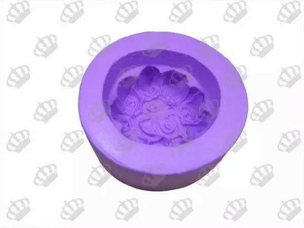 Imagem de Forma de Silicone Maço de Flores Ib-551