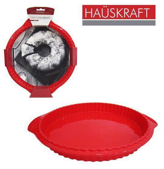 Imagem de Forma de Silicone para Bolo Torta Vermelho Hauskraft 3,3 x 26 cm de Ø