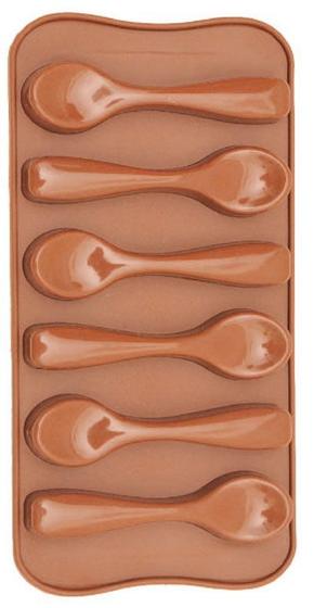 Imagem de Forma De Silicone Para Chocolate Colher Eco-556