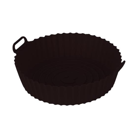 Imagem de Forma De Silicone Para Forno Air Fryer Forro Antiaderente Reutilizável