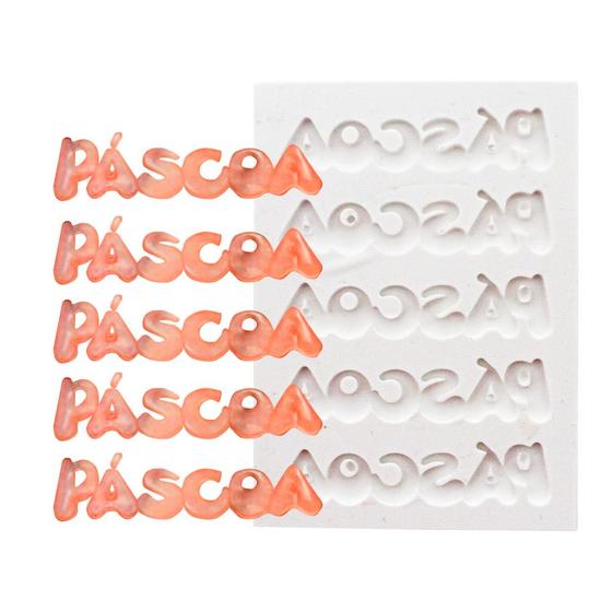 Imagem de Forma de Silicone Pascoa 5Cav. Ib-1074 / S-671