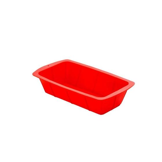 Imagem de Forma De Silicone Retangular Para Bolo - Ad