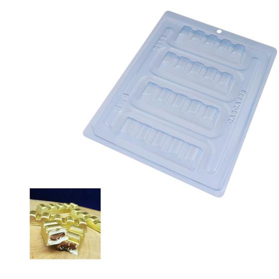 Imagem de Forma de silicone tablete barrinha cod 9688 bwb 