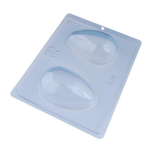 Imagem de Forma especial com silicone 3 partes ovo liso 150g (cod 824) Bwb
