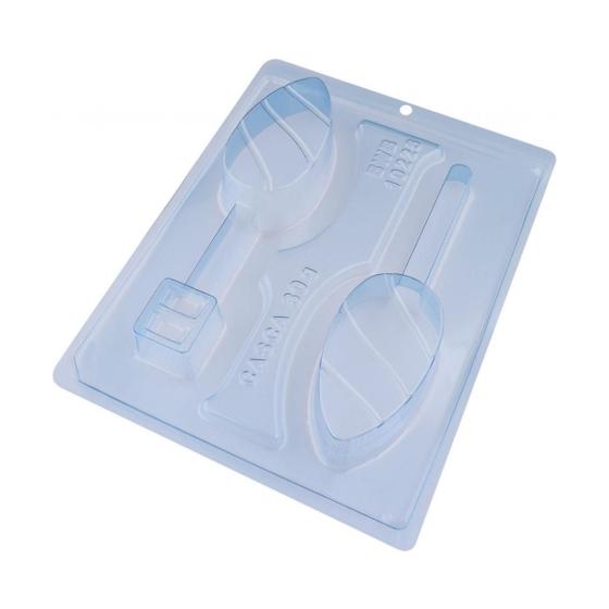 Imagem de Forma especial com silicone 3 partes paleta ovo cod 10228 Bwb