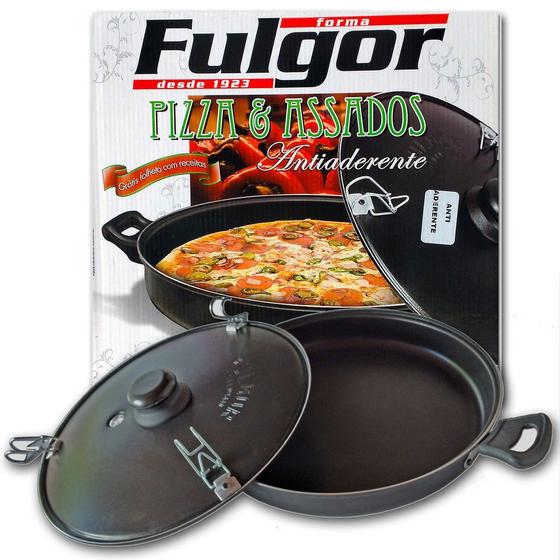 Imagem de Forma Fulgor Antiaderente Para Pizzas e Assados