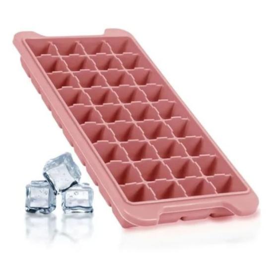 Forma Gelo Silicone 36 Cubo Flexível Retangular Grande Tampa Menor preço em Forma Gelo Silicone 36 Cubo Flexível Retangular Grande Tampa