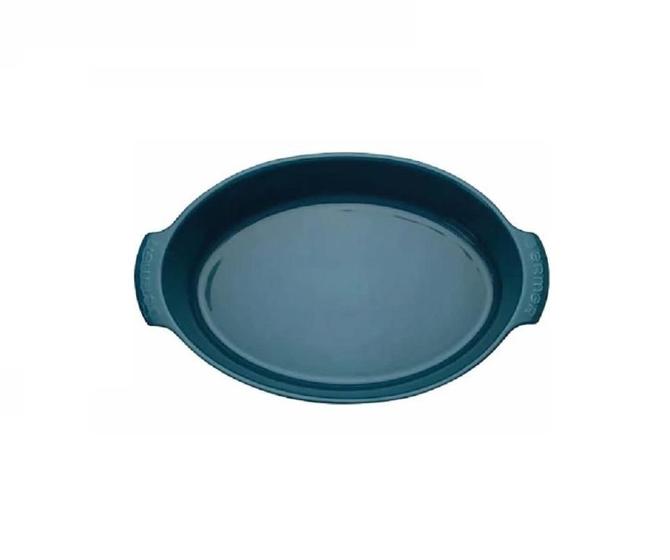 Imagem de Forma oval m - verdigris - assar e servir  germer