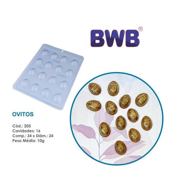 Imagem de Forma ovitos simples ovos de pascoa Chocolate bwb 205