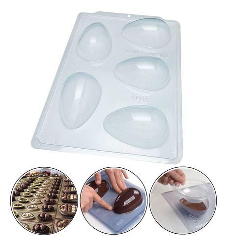 Imagem de Forma Ovo Liso Páscoa Bwb 150g Silicone - 824 